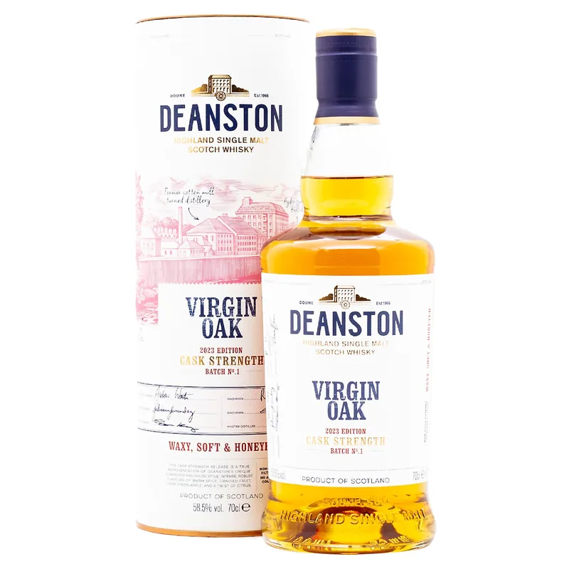 Deanston – Virgin Oak Cask Strength Batch No.1 2023 Edition (70cl, 58.5%)