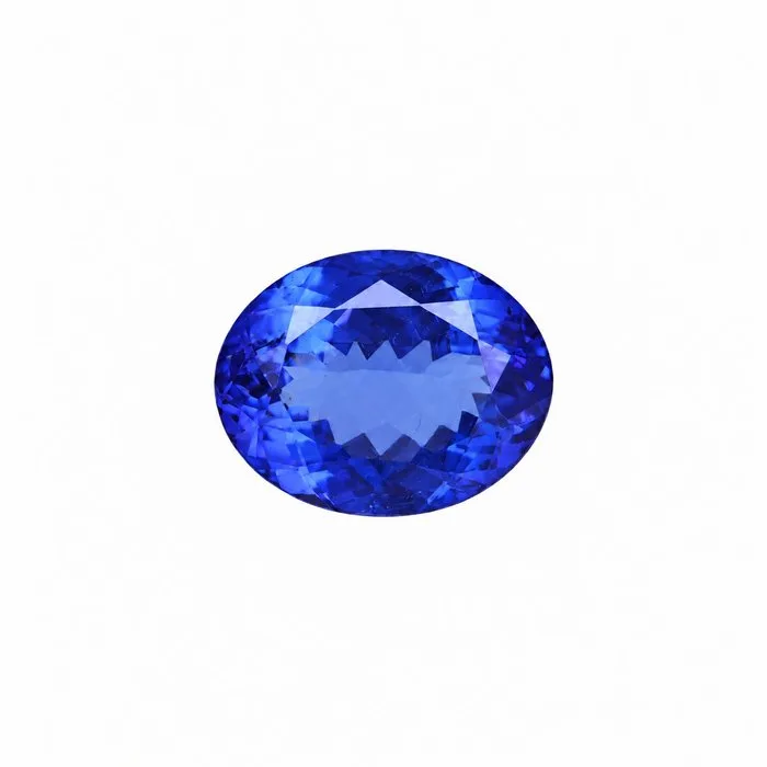 1 pcs Blue, Violet Tanzanite - 6.23 ct - International Gemological Institute (IGI)