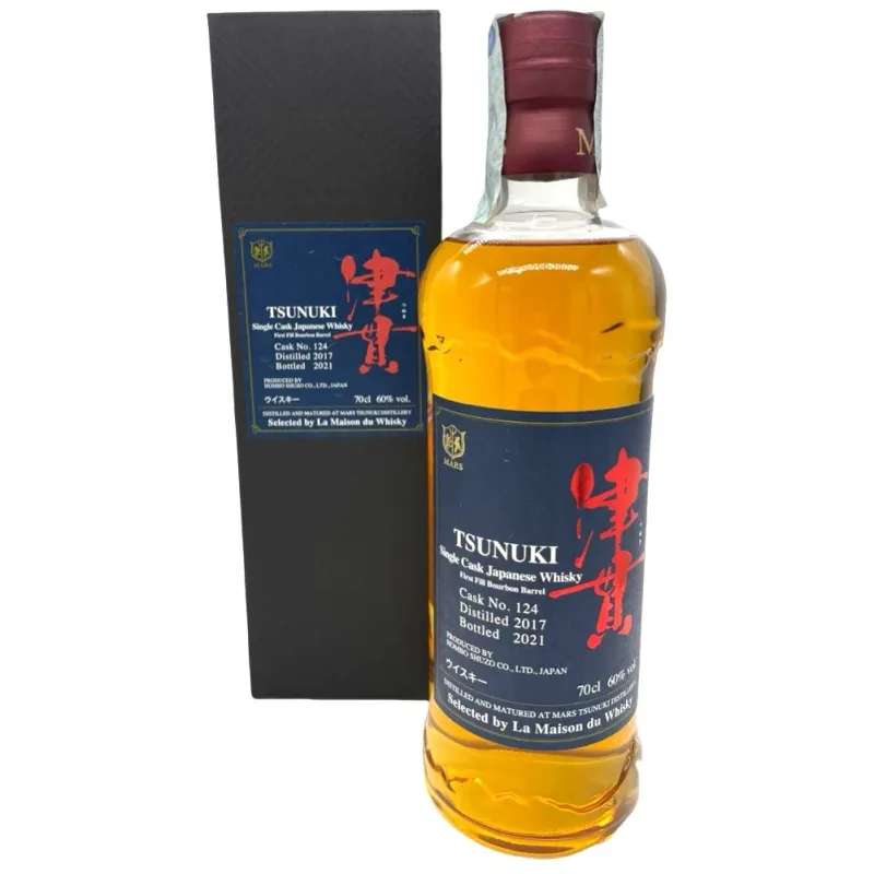Mars Tsunuki – Single Cask 4 Years Old 2017-2021 Cask No. 124 (70cl, 60%)