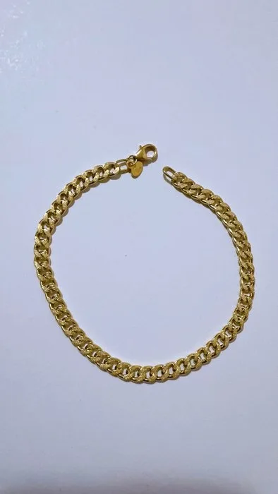 Bracelet - 18 kt. Yellow gold - Gourmette 19 cm 2.6/2.7 g