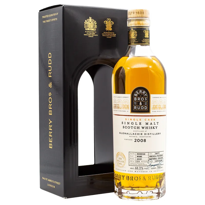 Berry Bros & Rudd Glenallachie 12 Years 2008/2021 Cask 900854 (70cl, 60.2%)