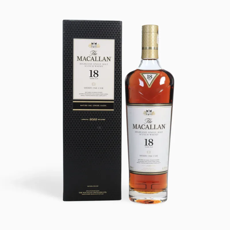 Macallan – 18 Year Old (2022) Sherry Oak