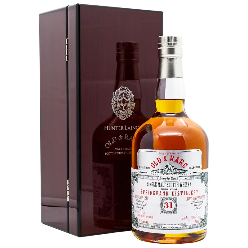 Hunter Laing Springbank 31 Years 1991/2022 Old & Rare (70cl, 49.3%)