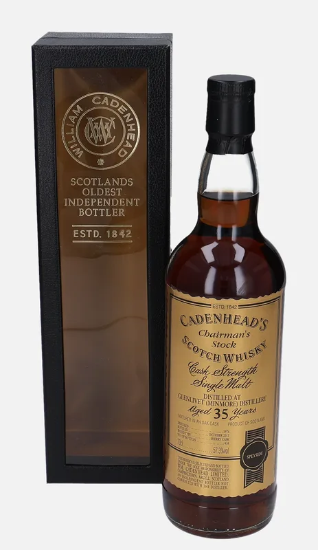 Glenlivet – 1976 35 Year Old Wm. Cadenhead Chairmans Stock