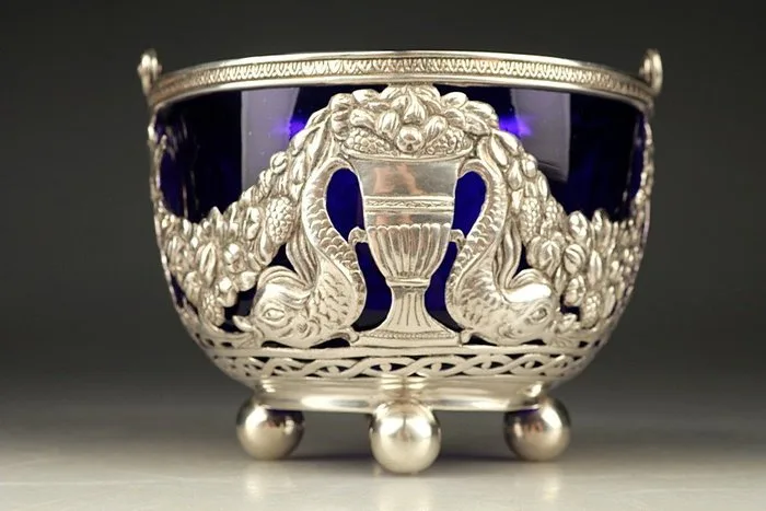 Sugar bowl -.800 silver