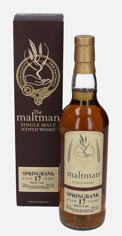 Springbank – 1995 17 Year Old Meadowside Blending Co. The maltman