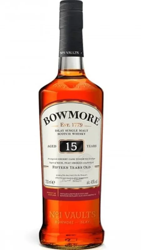 Bowmore – 15 Year Old Islay Single Malt Scotch Whisky (70cl)