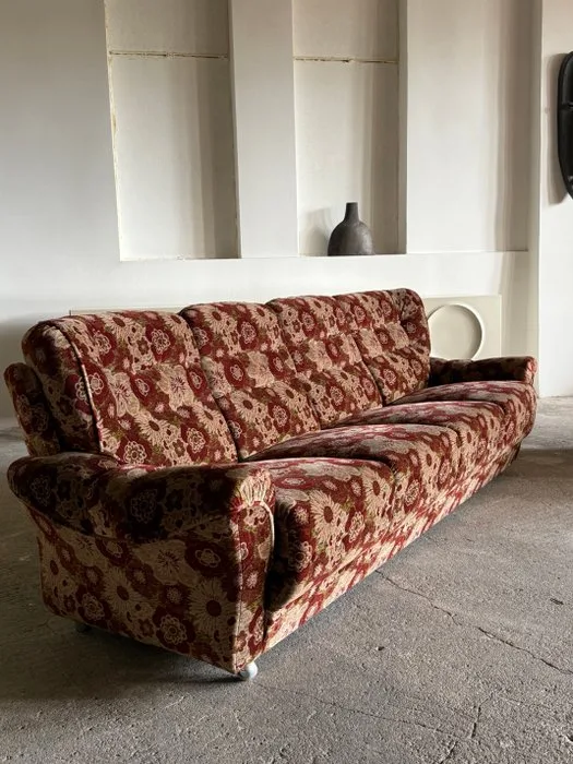 Sofa - Velvet - floral pattern