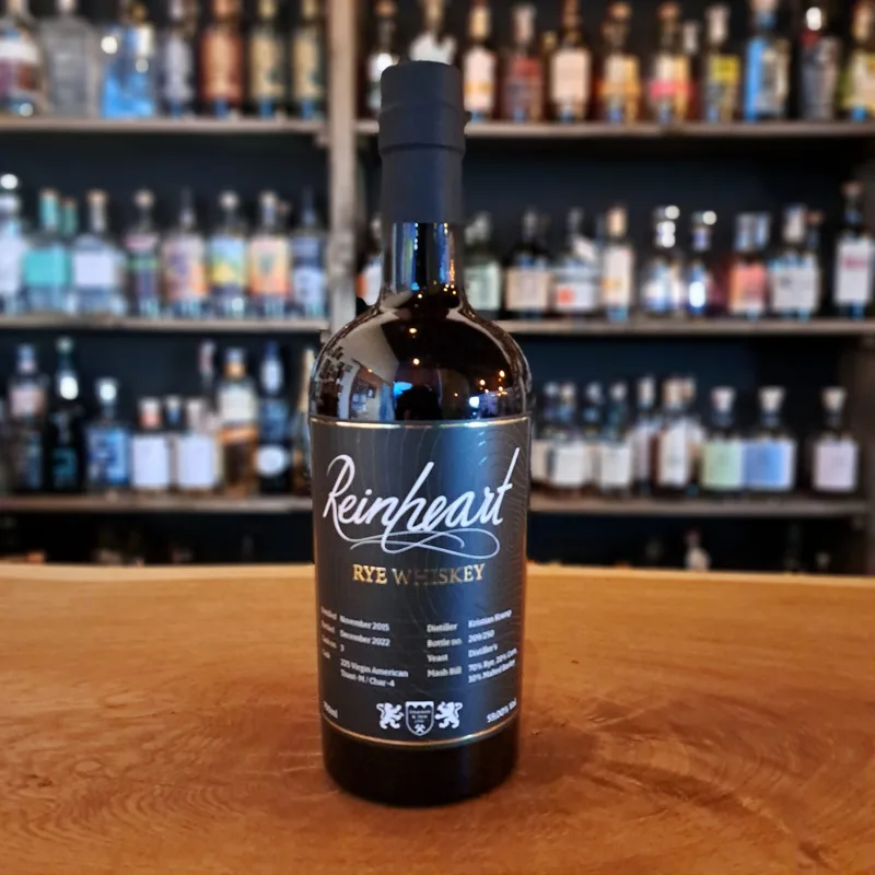 Reinheart Rye Whiskey 7 Year Old (2015/2022), Hammer & Son, Cask #3 (70cl, 59%)
