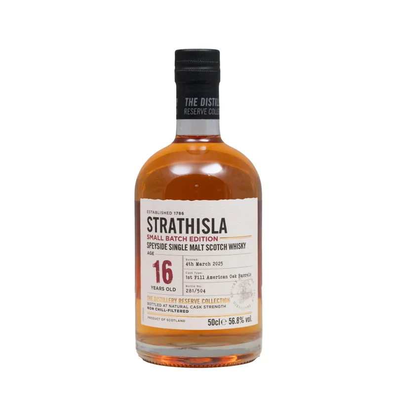 Strathisla – 16 Year Old 1st Fill American Oak Barrels