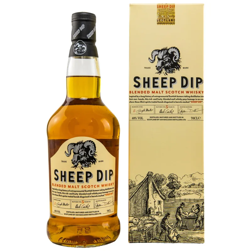 Sheep Dip 5 Year Old Blended Malt Scotch Whisky (70cl)