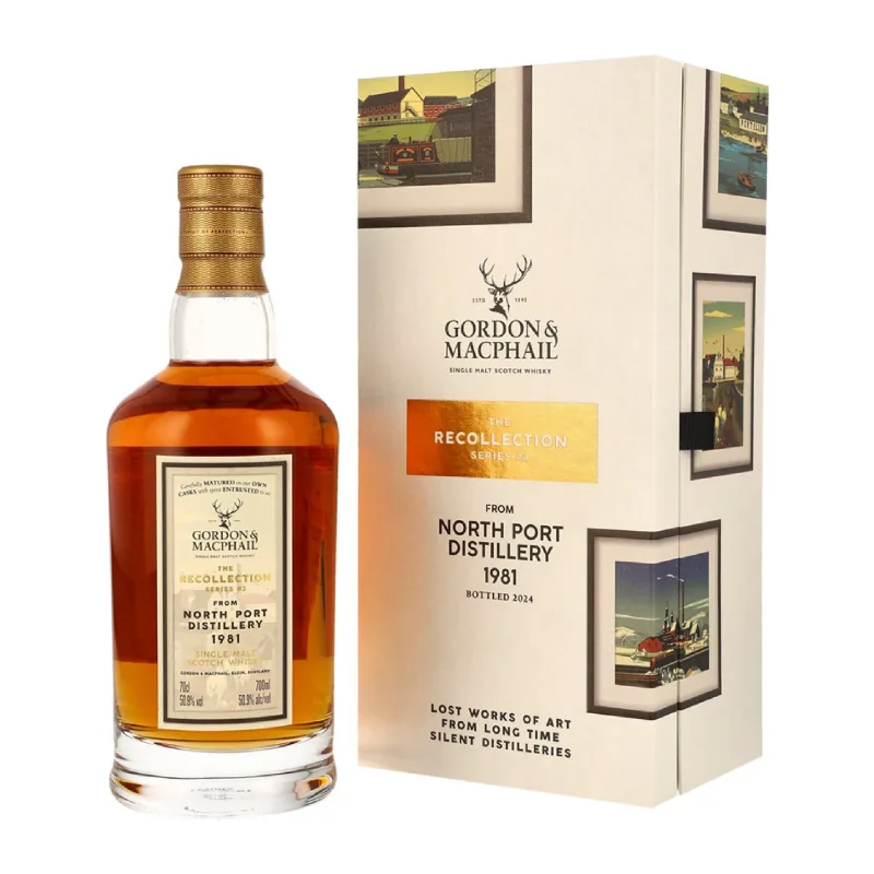 North Port – 42 Year Old 1981 Gordon & MacPhail Private Collection Recollection Series 3 Refill American Oak Hogshead