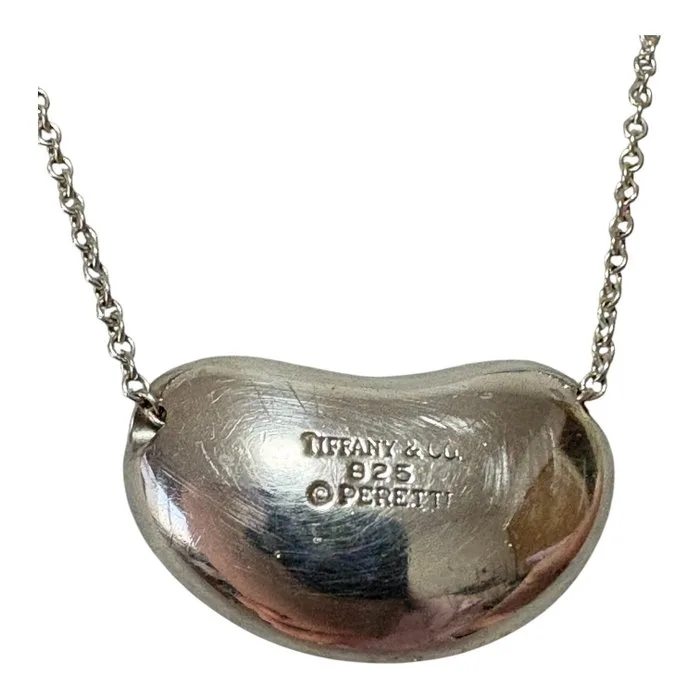 Tiffany & Co. - Necklace with pendant - Bean Silver