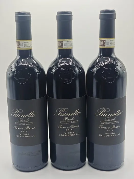 2016 Prunotto, Bussia Vigna Colonnello - Barolo DOCG, Riserva - 3 Bottles (0.75L)
