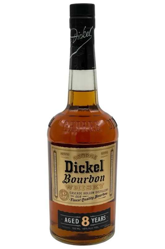 George Dickel 8 Year Old Bourbon Whisky (45%)