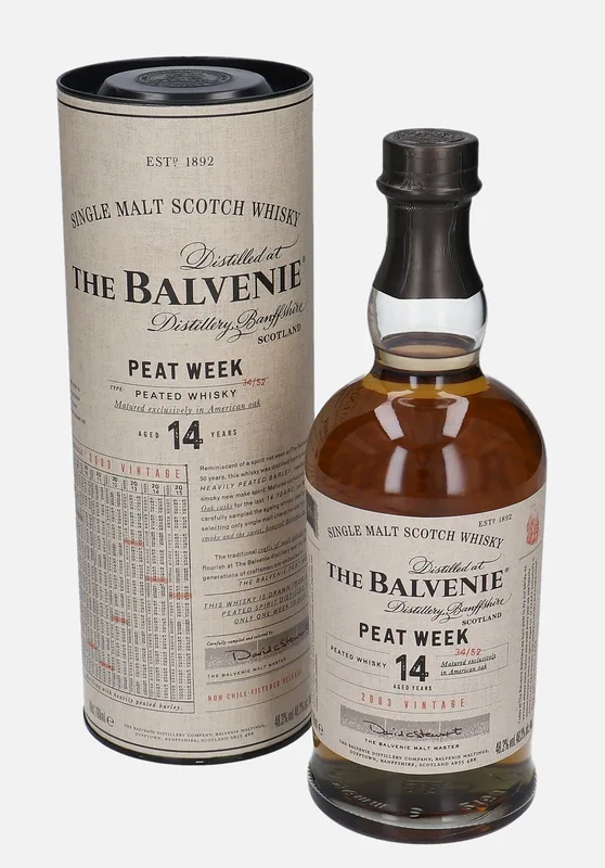Balvenie – Peat Week 2003 14 Year Old (70cl, 48.3%)