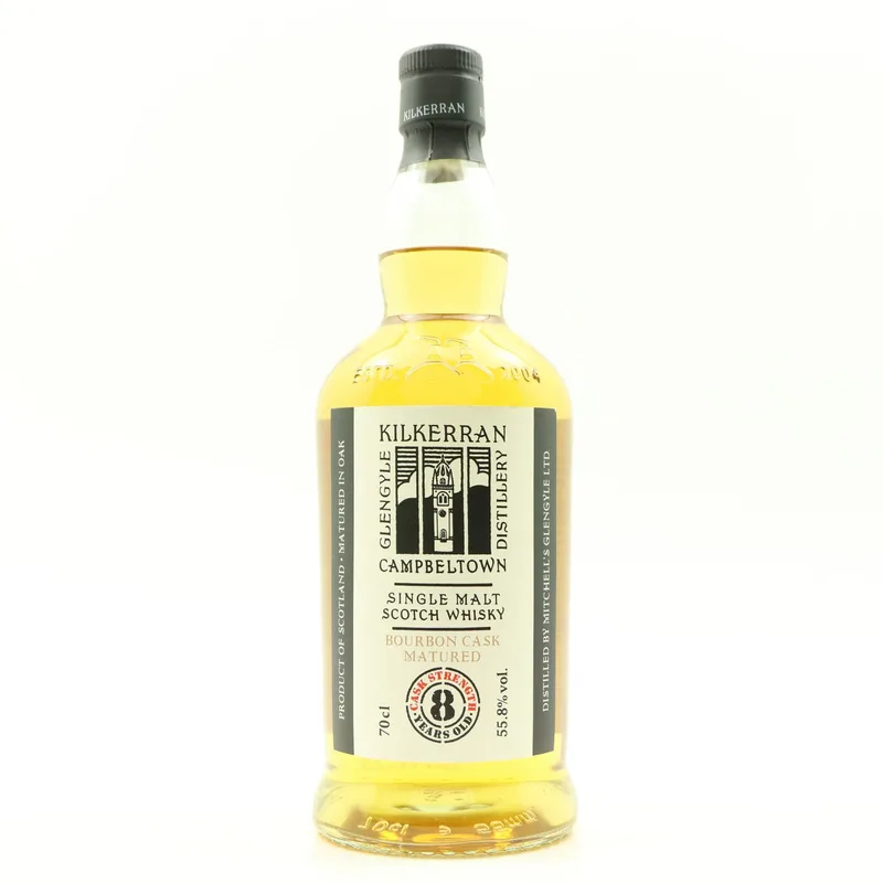 Kilkerran – 8 Year Old Cask Strength Bourbon Cask Matured Batch #8 (70cl, 55.8%)