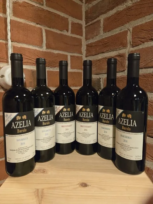 2016 Azelia: San Rocco x2, Margheria x2, Bricco Fiasco x2 - Barolo DOCG - 6 Bottles (0.75L)