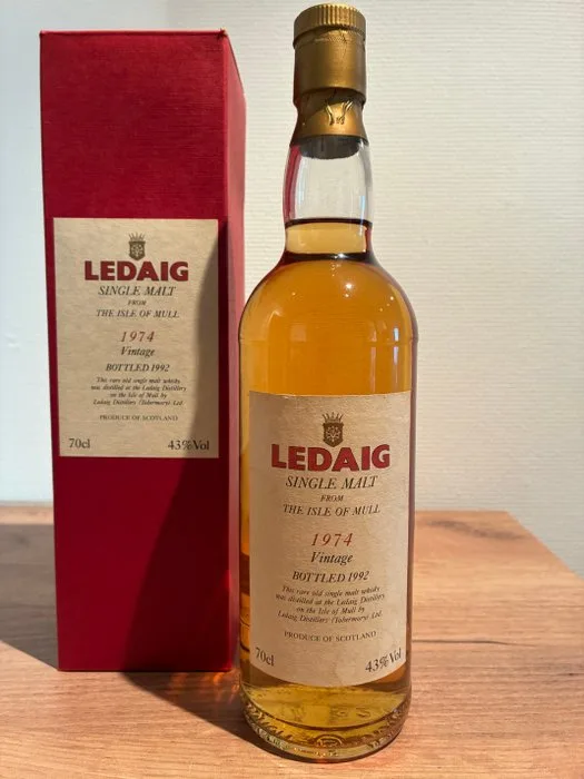 Ledaig 1974 - b. 1992 - 70cl