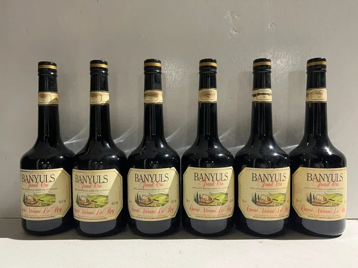 1995 Cellier des Templiers, Cuvée Viviane Le Roy Banyuls Grand Cru - Languedoc-Roussillon Grand Cru - 6 Bottles (0.75L)