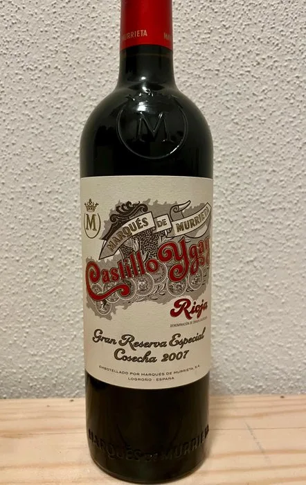 2007 Marqués de Murrieta, Castillo Ygay - Rioja Gran Reserva Especial - 1 Bottle (0.75L)
