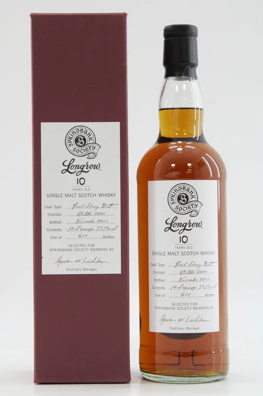 Longrow – 10 Years Old - 2001 Society Bottling
