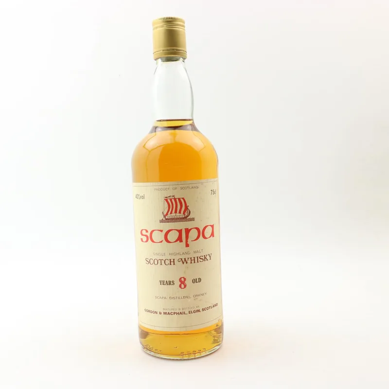 Scapa – 8 Year Old Gordon & MacPhail Circa 1980's 75cl (75cl, 40%)