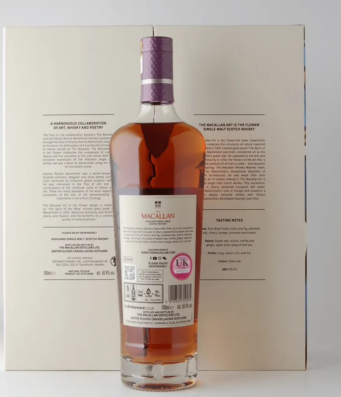 Macallan Charles Rennie MacIntosh - Art Is The Flower