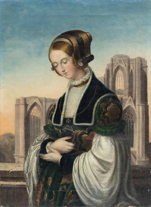 Louis Ammy Blanc (1810-1885), Circle of - Die Kirchgängerin