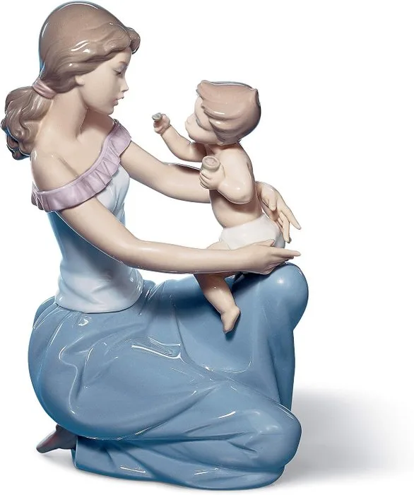 Lladró - Figurine - Madre con Bambino - Porcelain