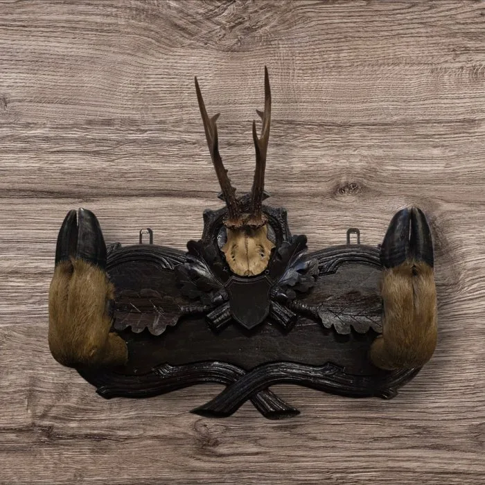 Coat rack - Wood - Black Forest coat rack