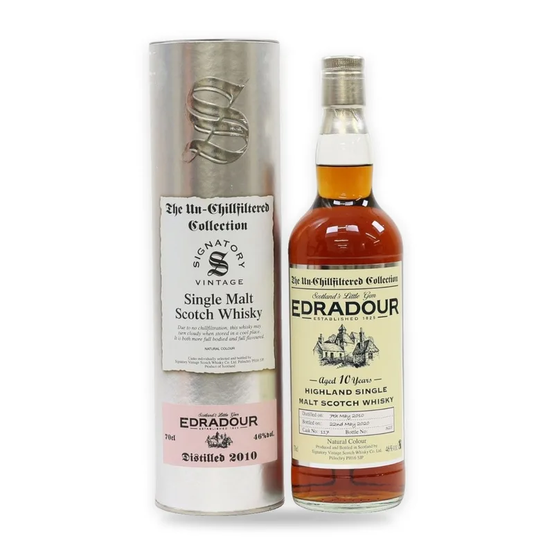 Edradour – 10 Year Old 2010 #117 - Signatory Vintage