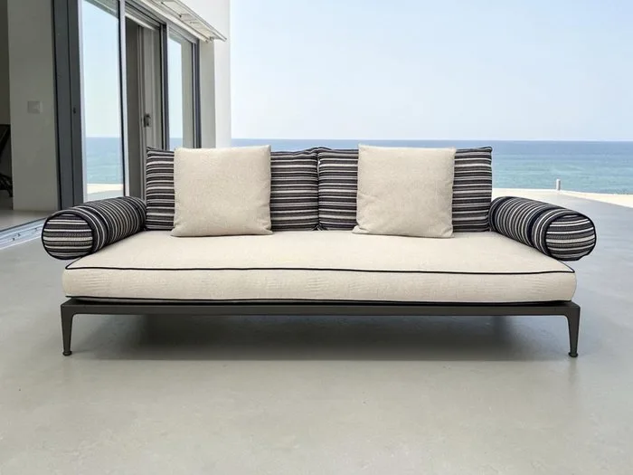 B&B Italia - Antonio Citterio - Sofa - Ribes outdoor - "NEW" die casting and aluminum extrusions / polypropylene fiber braid