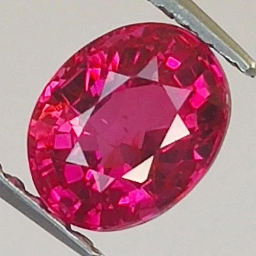 Red Ruby - 1.11 ct - Antwerp Laboratory for Gemstone Testing (ALGT) - NO HEAT - Fine Color