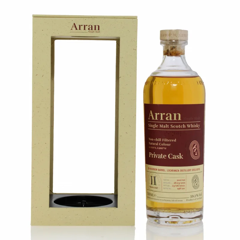 Arran 2011 11 Year Old Single Cask #121 Private Cask - Distillery Exclusive