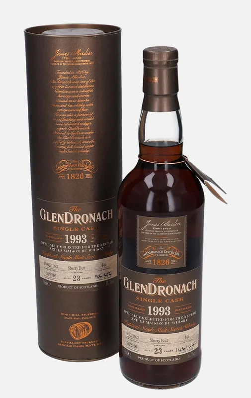 Glendronach – 1993 23 Year Old Single Cask