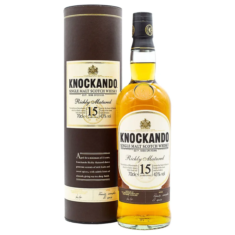 Knockando – 15 Years of Age Single Malt Scotch Whisky (70cl, 43%)