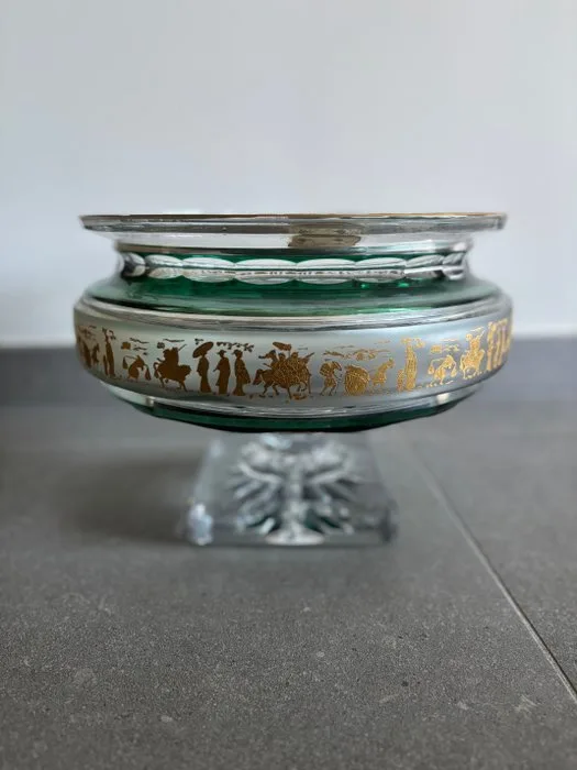 Val Saint Lambert - Platter - Borodine - Crystal