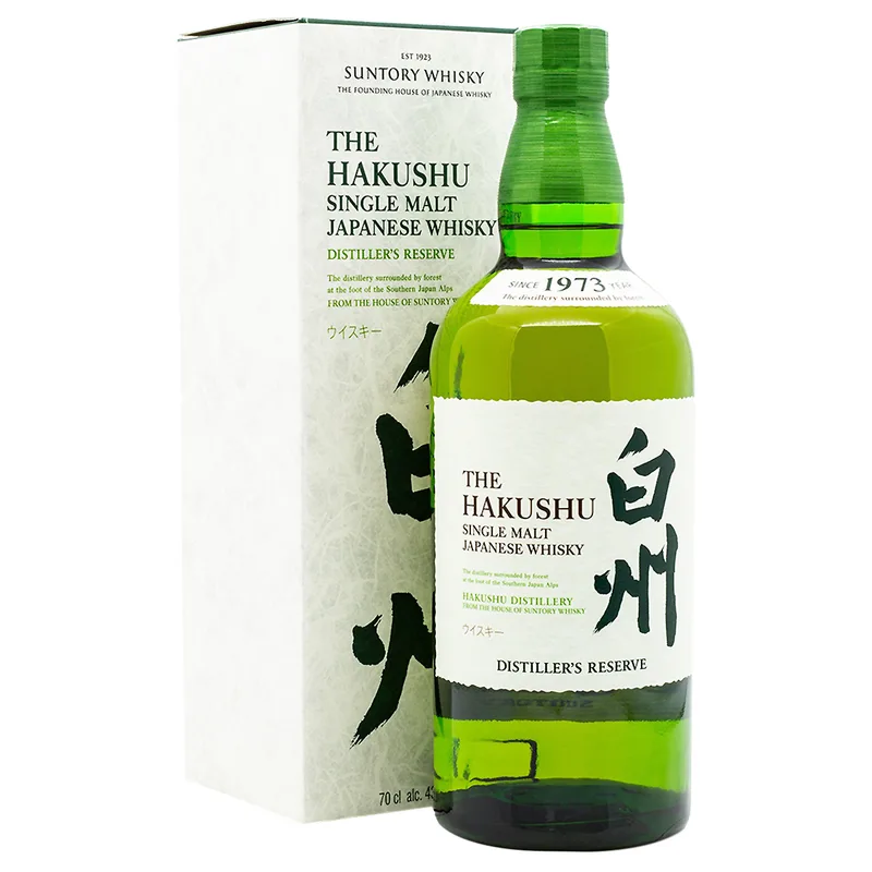 Suntory The Hakushu Distiller's Reserve Single Malt Japanese Whisky (70cl, 43%)