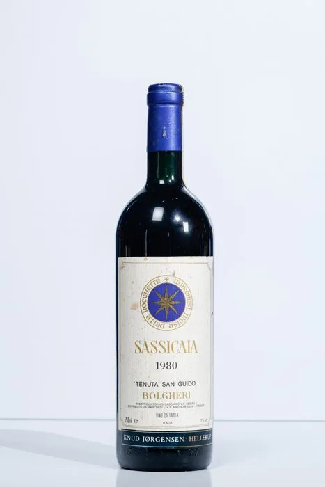 1980 Tenuta San Guido, Sassicaia - Bolgheri Riserva - 1 Bottle (0.75L)