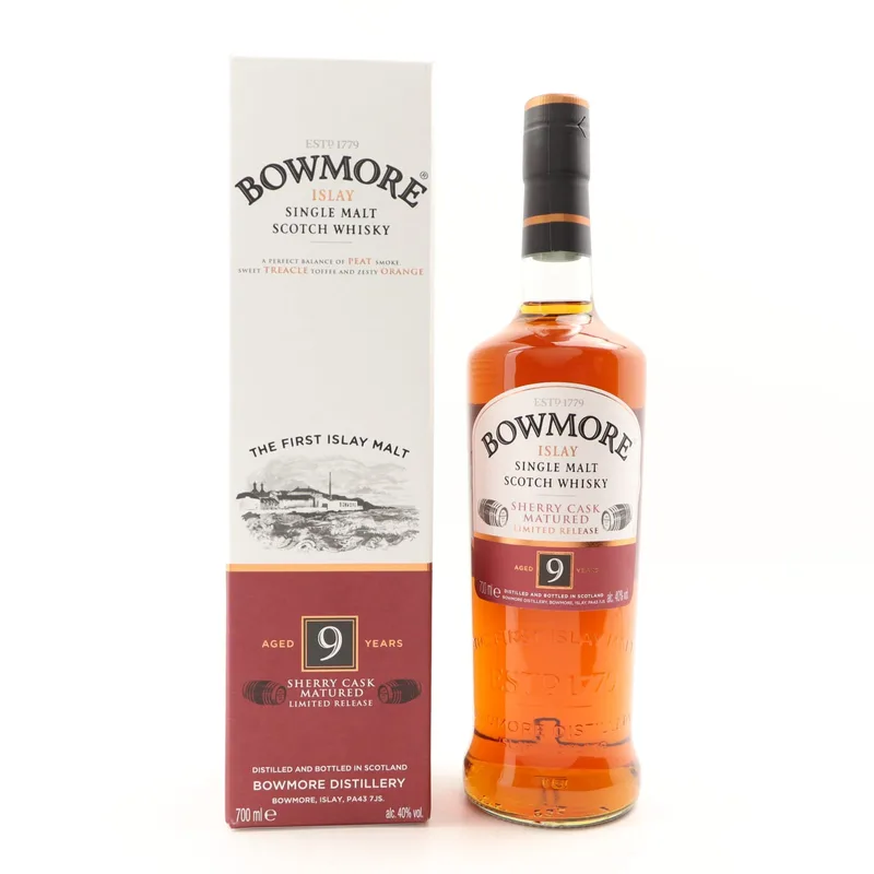 Bowmore – 9 Year Old Sherry Cask (70cl, 40%)