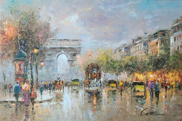 Christof Vevers (1962) - Coeur de Paris ~ Arc de Triomphe ~ Collection Antoine Blanchard 7