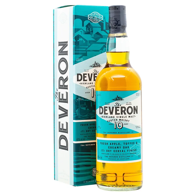 The Deveron Aged 10 Years Highland Single Malt Scotch Whisky (70cl, 40%)