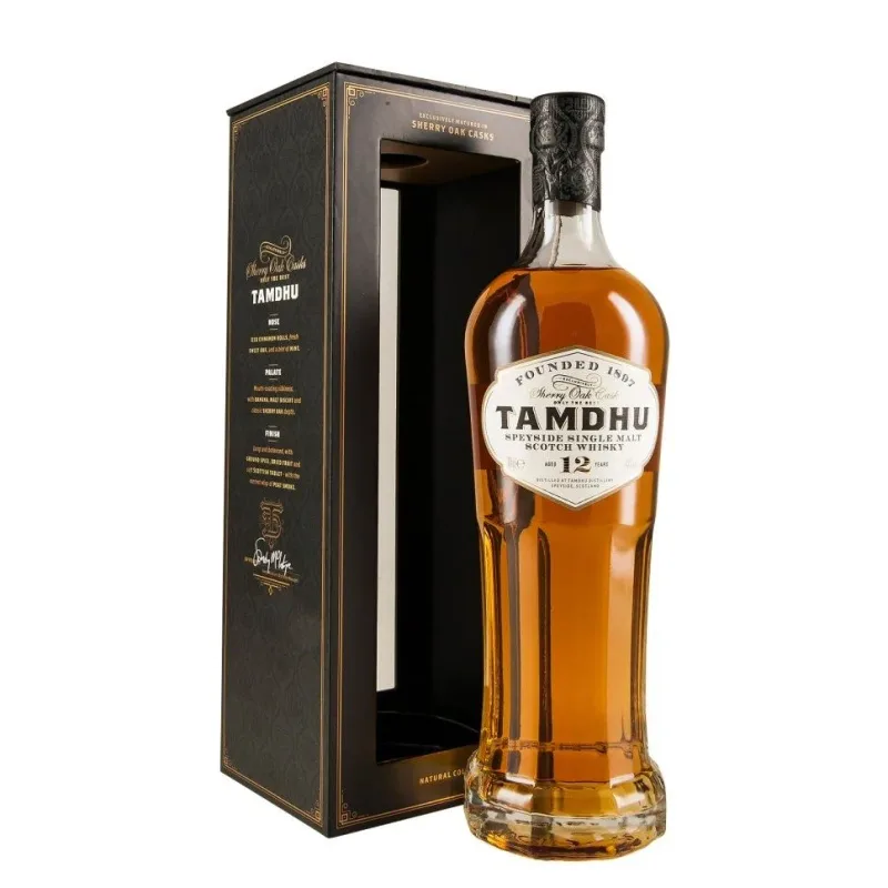 Tamdhu – 12 Year Old Speyside Single Malt Scotch Whisky (70cl, 43%)
