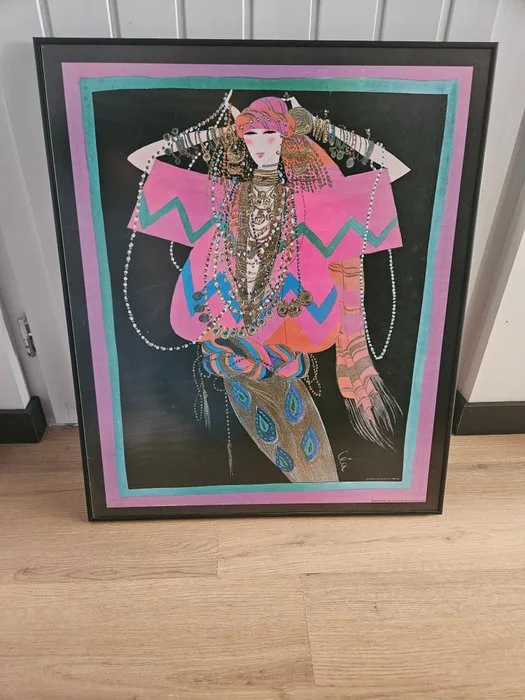 Anonymous - Mooie Vintage Art Deco poster 'Lea' W. Turnowsky & Son - 1980s