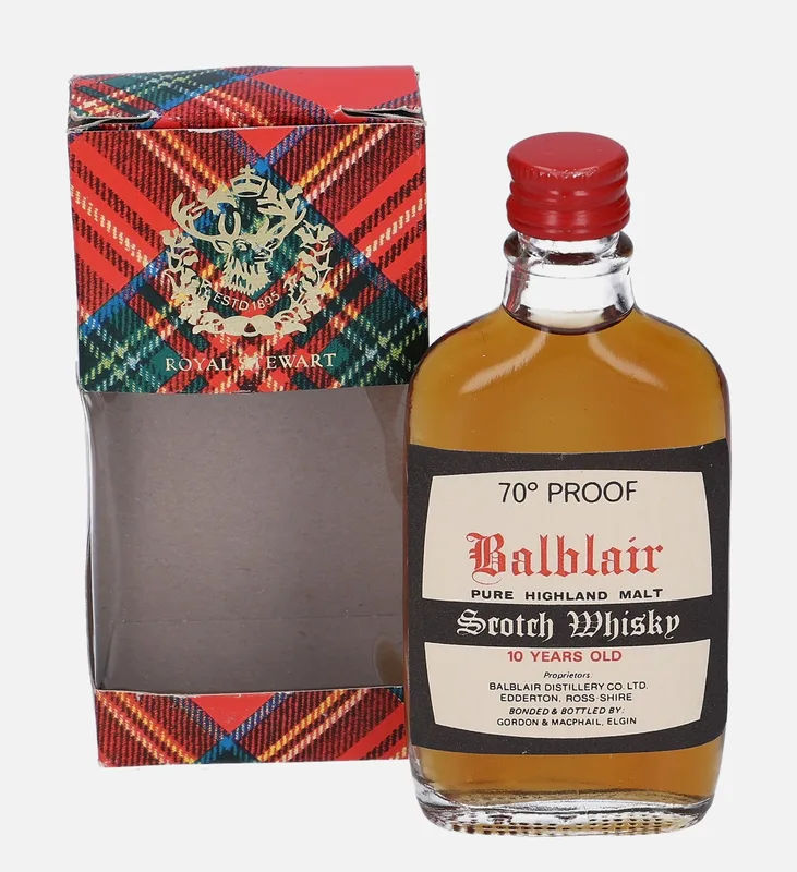 Balblair – 10 Year Old Gordon & MacPhail Distillery Labels