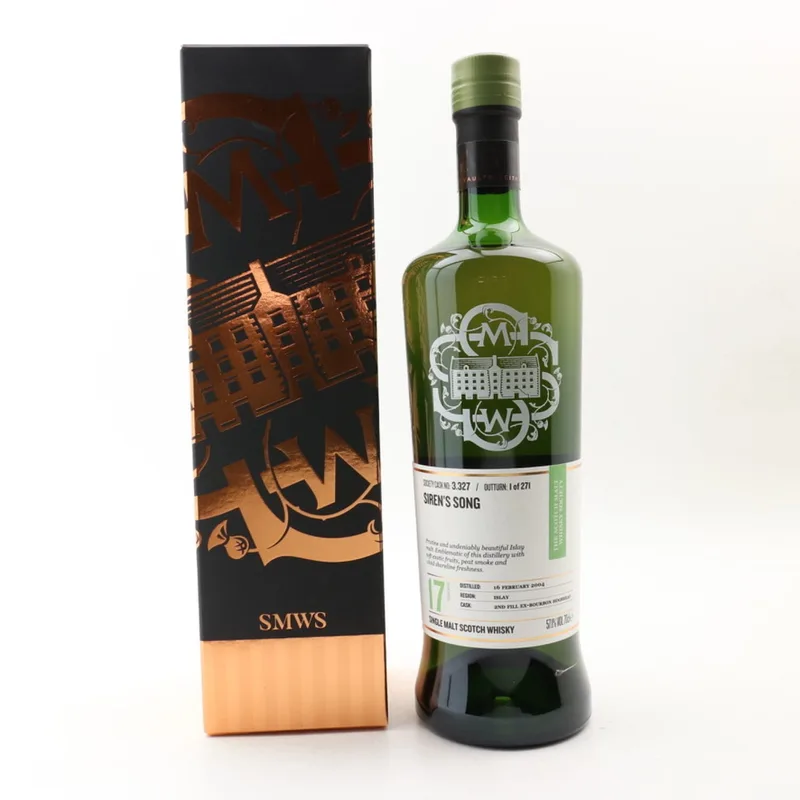 SMWS 3.327 Bowmore 2004 17 Year Old (70cl, 57.1%)
