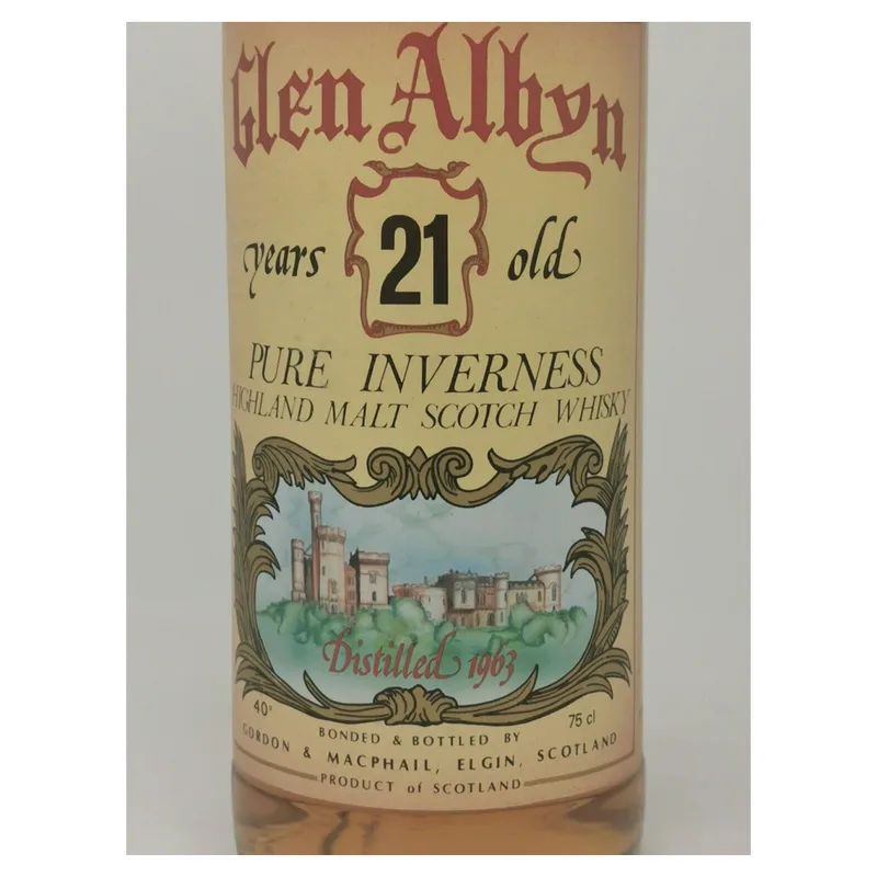 Glen Albyn – 1963 21 Year Old Gordon & MacPhail