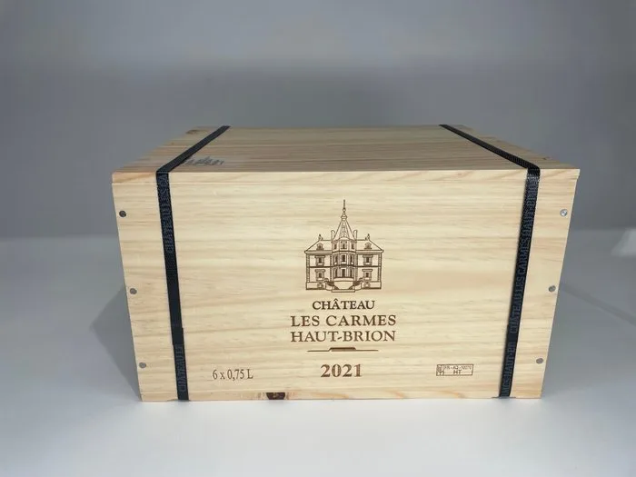 2021 Château Les Carmes Haut-Brion - Bordeaux - 6 Bottles (0.75L)