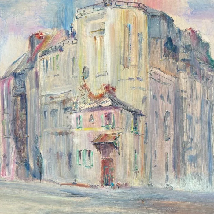 Gaston Coppens (1909-2002) - Rue parisienne (vendu